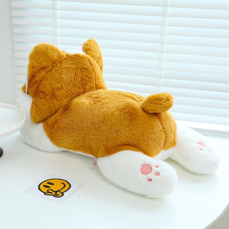 Cute Party Style Husky Rag Doll Shiba Inu Doll Corgi Doll Children Boy and Girl Play with Birthday Gifts