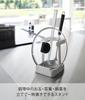 Yamazaki and Pot Lid x x Dishwasher Ladle Ladle 1765 Ladle, Chopsticks, Stand, White, Approx. W10.7 D13.5 H15cm, Plate, Safe, Rest, Stand,