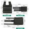 Adjustable Weighted Vest 10kg Workout Weight Vest with Wrist Weights and Leg Weights