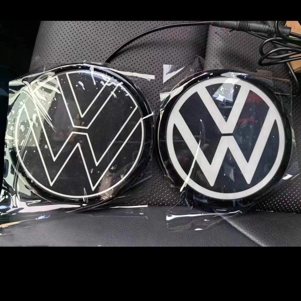 YKPSC1 Compatible with ACC/Radar VW Light up Emblem light for Golf7.5/Passat /Polo /Tiguan/T-Roc/T-Cross/Arten