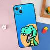 Cute Dinosaur Tea-Rex Phone Case For iPhone 16 Pro Max 11 12 13 14 15 Pro Max Mini XR 15 16 Plus 16e Cover Shell