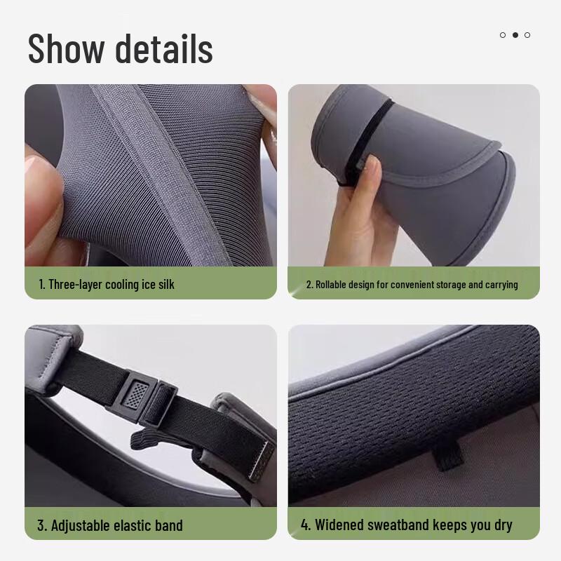 Ousen Men's Wide Brim Outdoor UV Protection Sun Visor