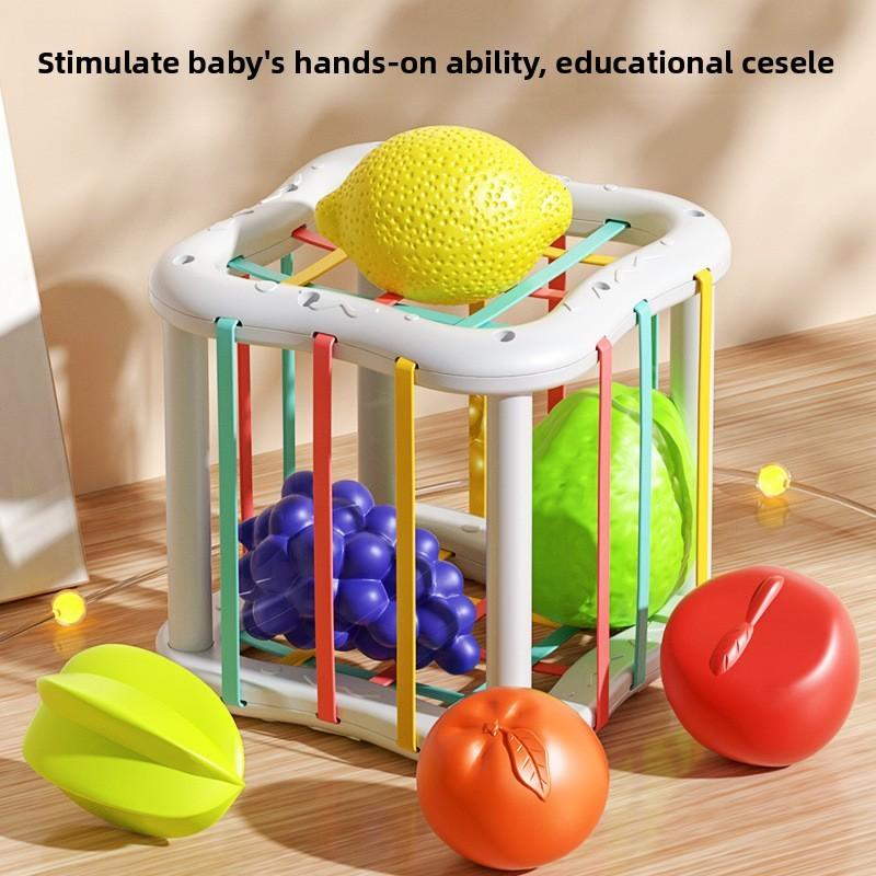 Baby Toy Rainbow Stacking Blocks Educational Hand Motor Skills Development For Toddlers