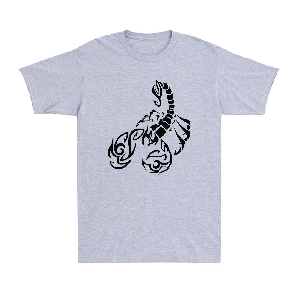Scorpio Scorpion Zodiac Horoscope Black Star Sign Vintage Novelty Unisexs TShirt