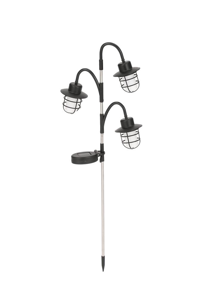 Takeda Corporation Garden Solar Light, Black, 24 x 8.5 x 70cm, Garden Accent Lamp Tree, GA-LP258