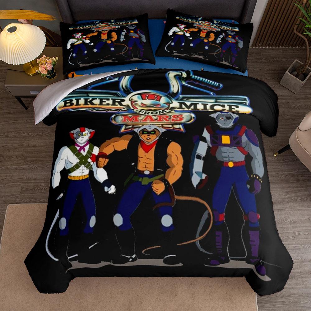 

Sam And Max Soft with Soft Fabric Duvet Cover Set featuringout shet King Quen Double Ful Twin Single Sized Dimensions Bed Linen Set 120*200cm Single