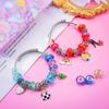 10/30/60pcs European Large Hole Beads Spacer Beads Charm Fairy Wands Beads Rhinestone Craft Beads for DIY Bracelet Jewelry Making