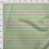 oneOone Cotton Flex Olive Green Fabric Chevron Sewing Material Print Fabric By The Yard 40 Inch