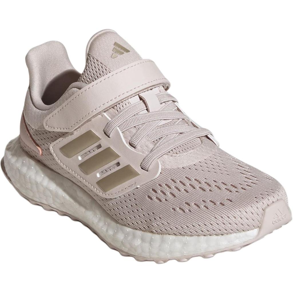 Adidas Pureboost Trendy Sports Antiderrapante Resistente ao Desgaste Cano Baixo Tênis de Corrida Infantil Tênis de Corrida Infantil Rosa JI2048