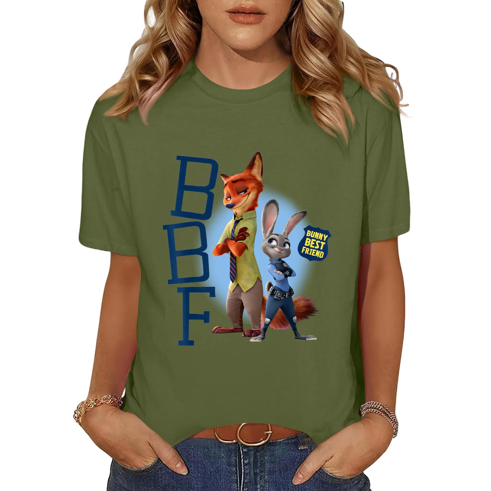 

Women s Fashionable And Comfortable Plus Size Printed Casual Short-Sleeve Top XL