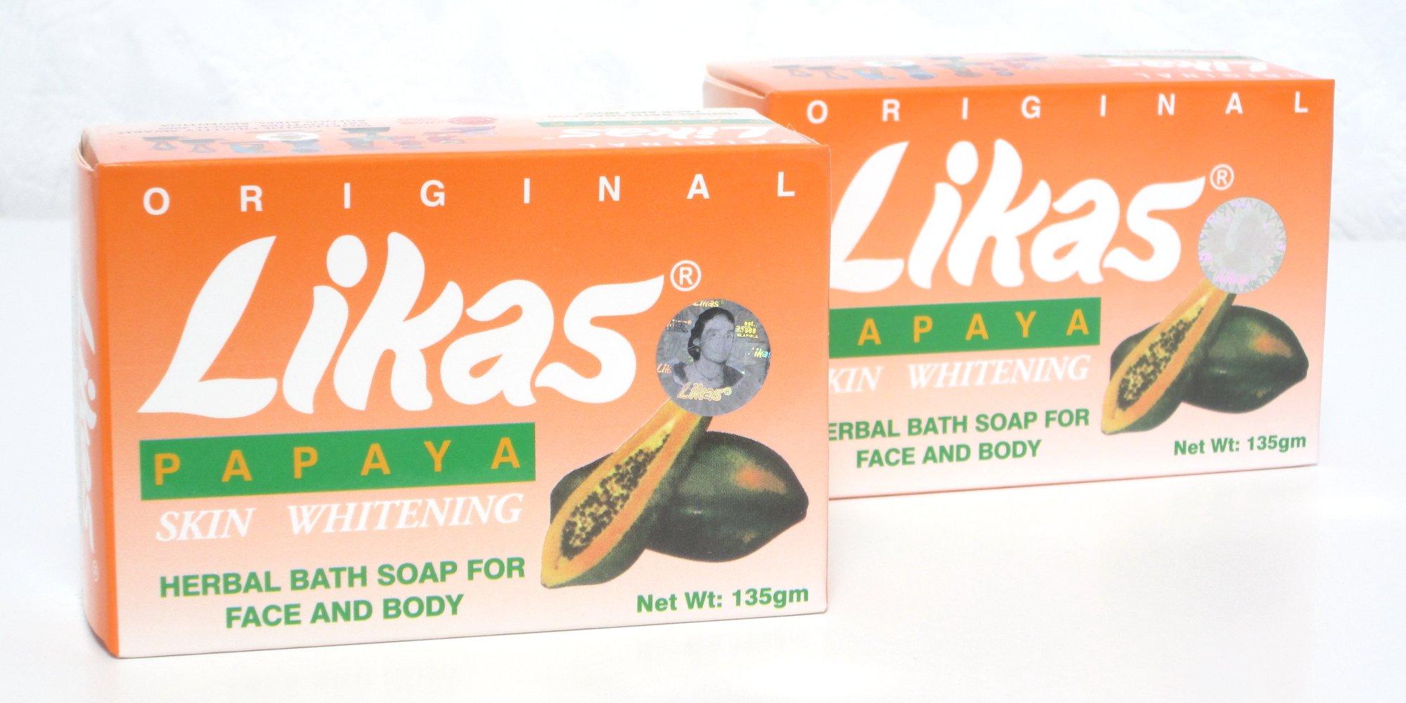 

135 г x 2 шт. мыло Likas папайя [продукт]