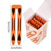 12Pcs U-Shaped Professional Perming Insulation Clip High Temperature Salon Hair Perming Barber Perm Hair Pad Curly Accessory