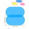 2pcs PVC Anti-fog Mirror Protector Sticker Waterproof Rainproof Clear Vision Protective Film for Vehicle Rearview Mirror