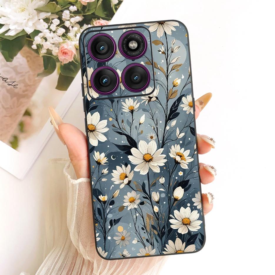 For Motorola Edge 60 Fusion Case Edge60 S Luxury Candy Painted Cover Soft Silicone Case For Motorola Edge 60 Pro Edge60 5G Shell