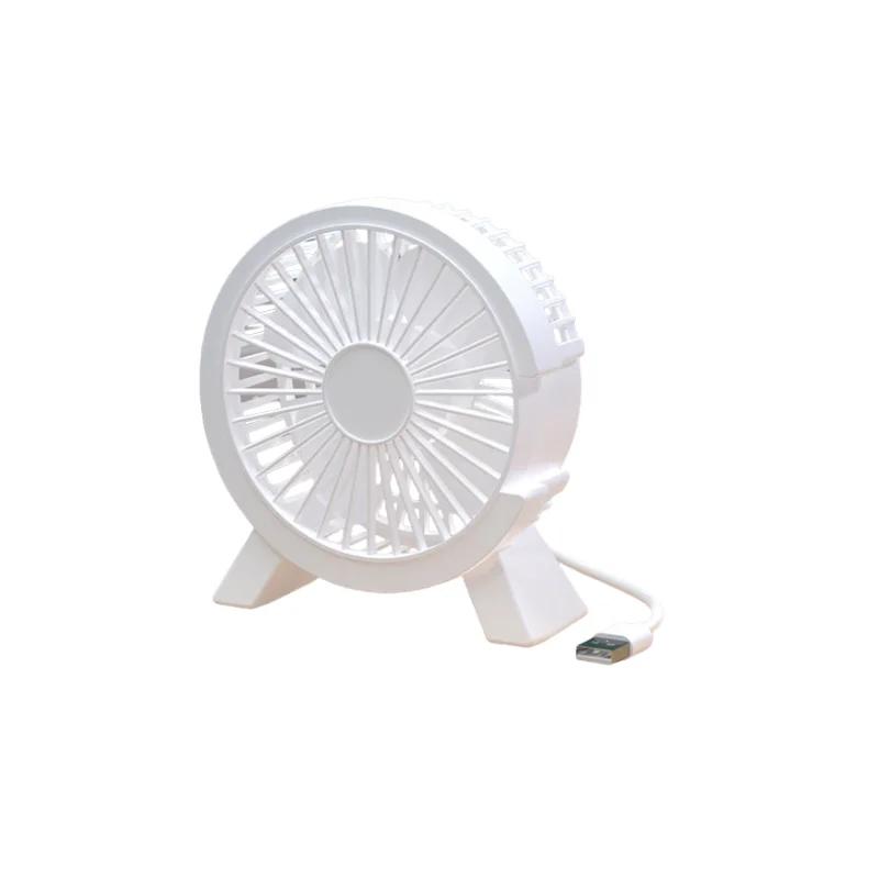 Mini USB Rechargeable Table Fan Portable Small Fan for Student Dormitory Computer Summer Gadget Home Desk Office Cooling Fan