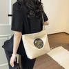 Vintage Elephant Print Crossbody Bag for Women, Boho Leather Shoulder Bag, Adjustable Wide Strap Messenger Purse, Casual Daily Handbag