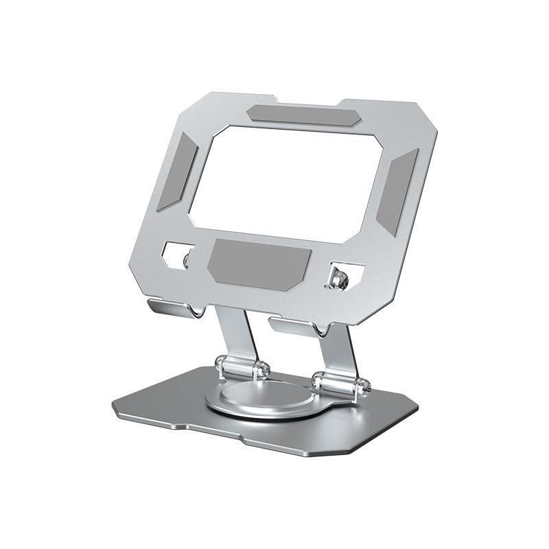 All-Metal Rotating Laptop & Tablet Stand with Cooling Base