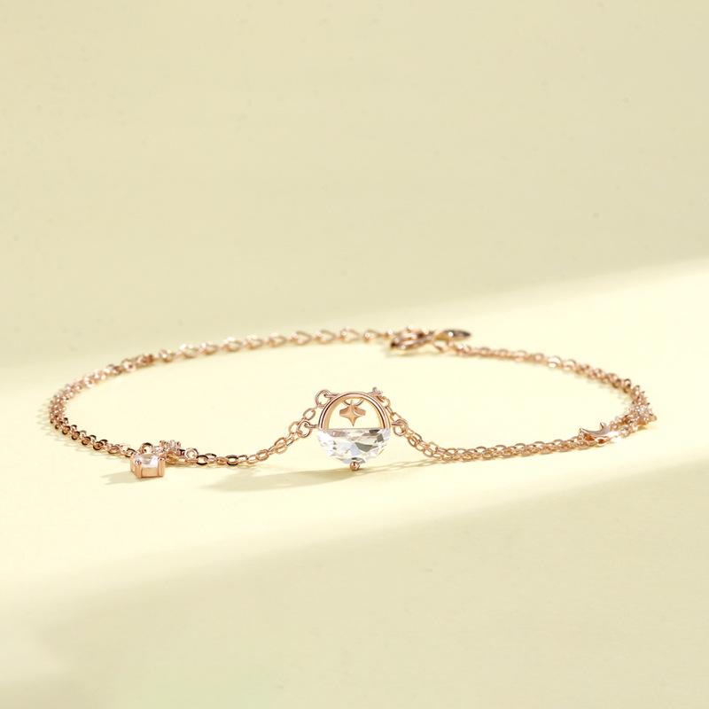 

Браслет «Взгляд на Галактику» Женский Корейский Нишевый Изысканный и Универсальный Дизайн в Стиле Инс Ручные Украшения