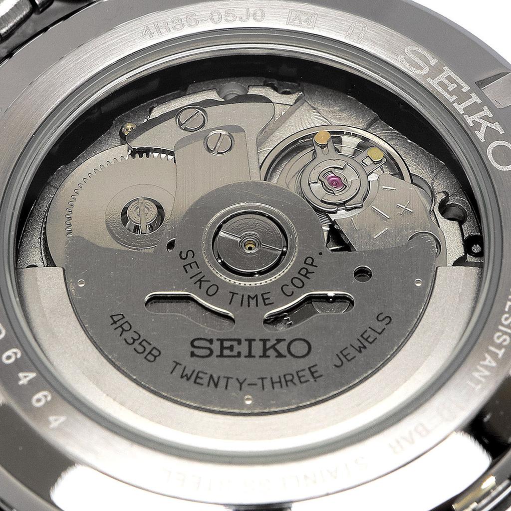 SEIKO ESSENTAILS Automatic Watch, Men's Watch, Silver, SRPH85K1