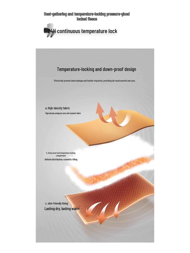 Yaya Women's Mid-Length Hooded Winter Down Jacket