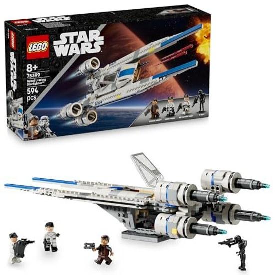 LEGO Star Wars Rebel U-Wing Starfighter 75399 Toy Boys Girls Toys Birthday Present Blocks Ages 8 9 10 Elementary School Disney Goods Movie Children