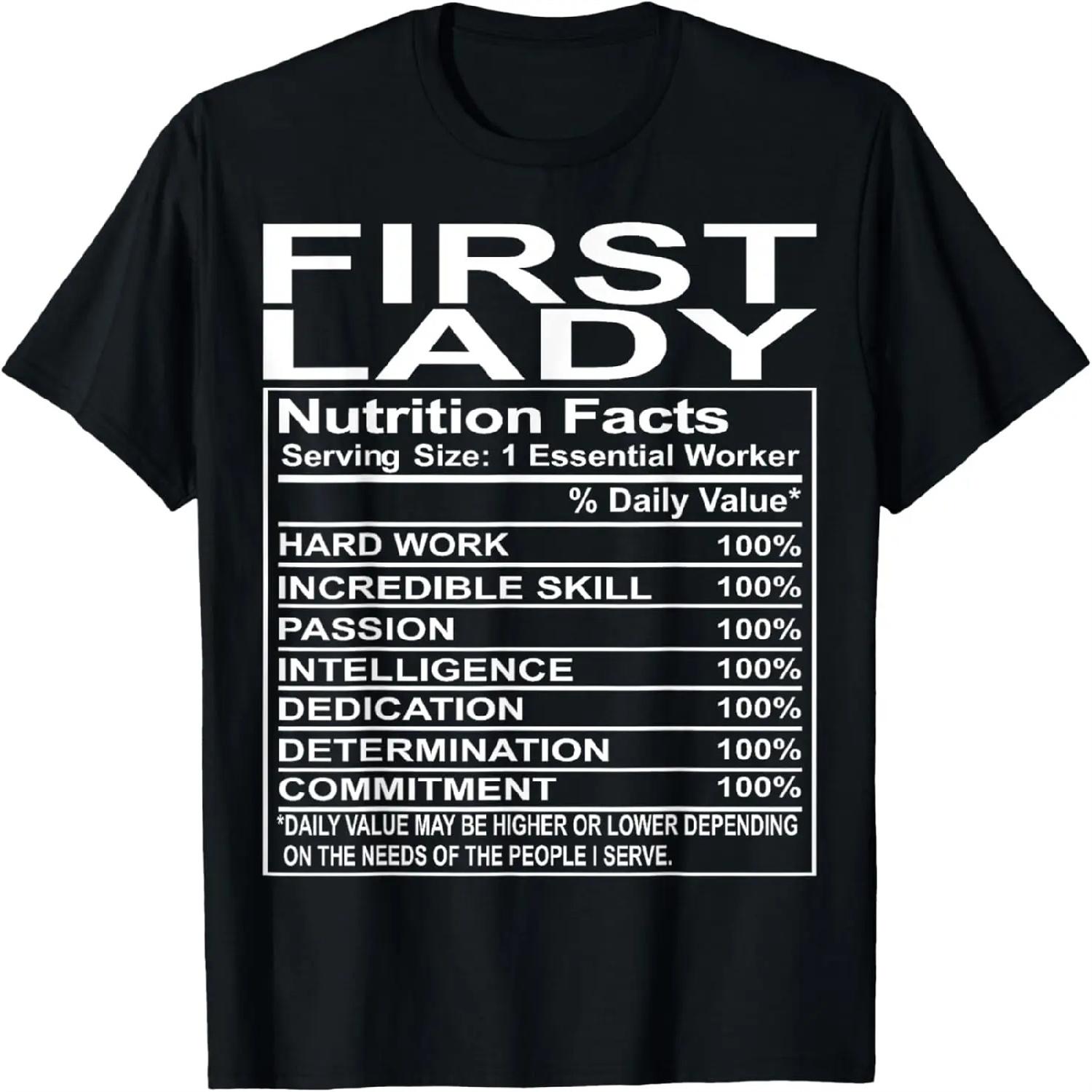 First Lady Gifts Church Appreciation Funny T-Shirt XXXXXL разноцветный