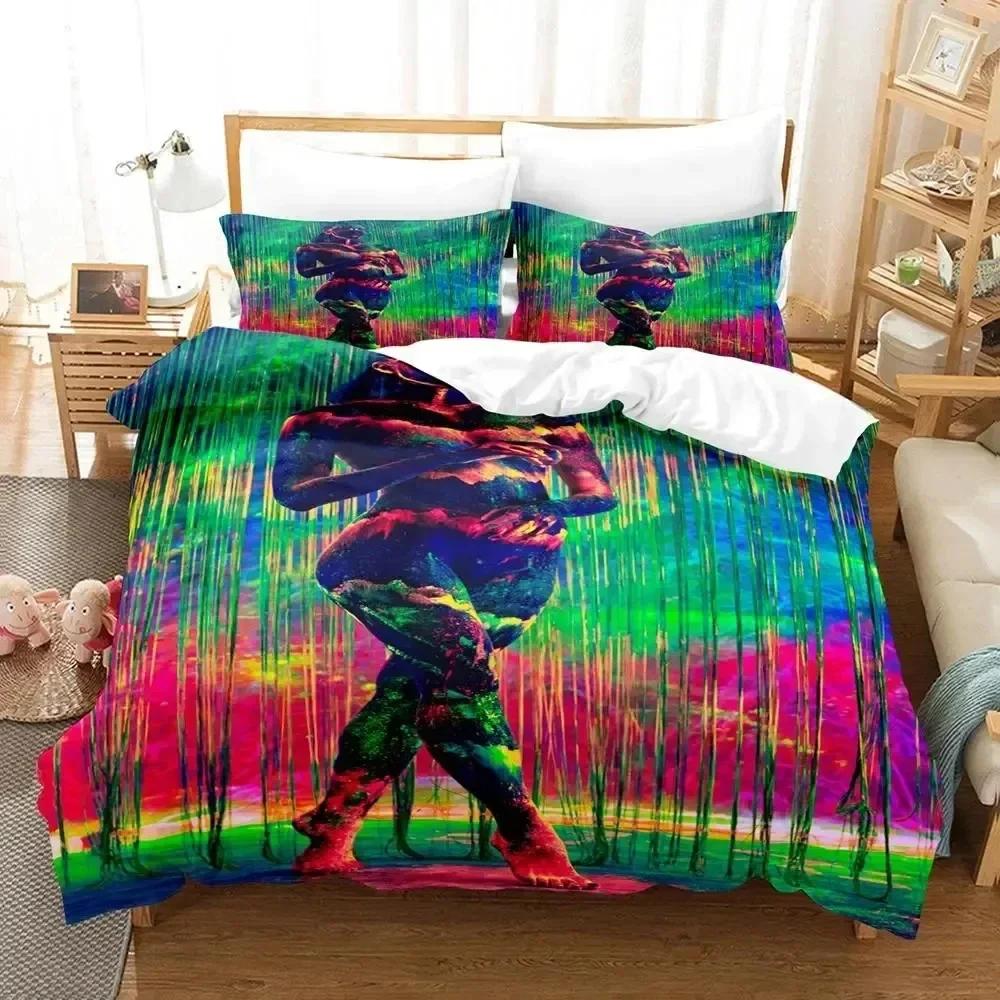 

3D-принт Мать Земля Blackligh Постельное белье Пододеяльник Постельный комплект Одеяло Чехол Наволочка Одеяло King Queen Size Мальчики Взрослые 70x133cm 2pcs