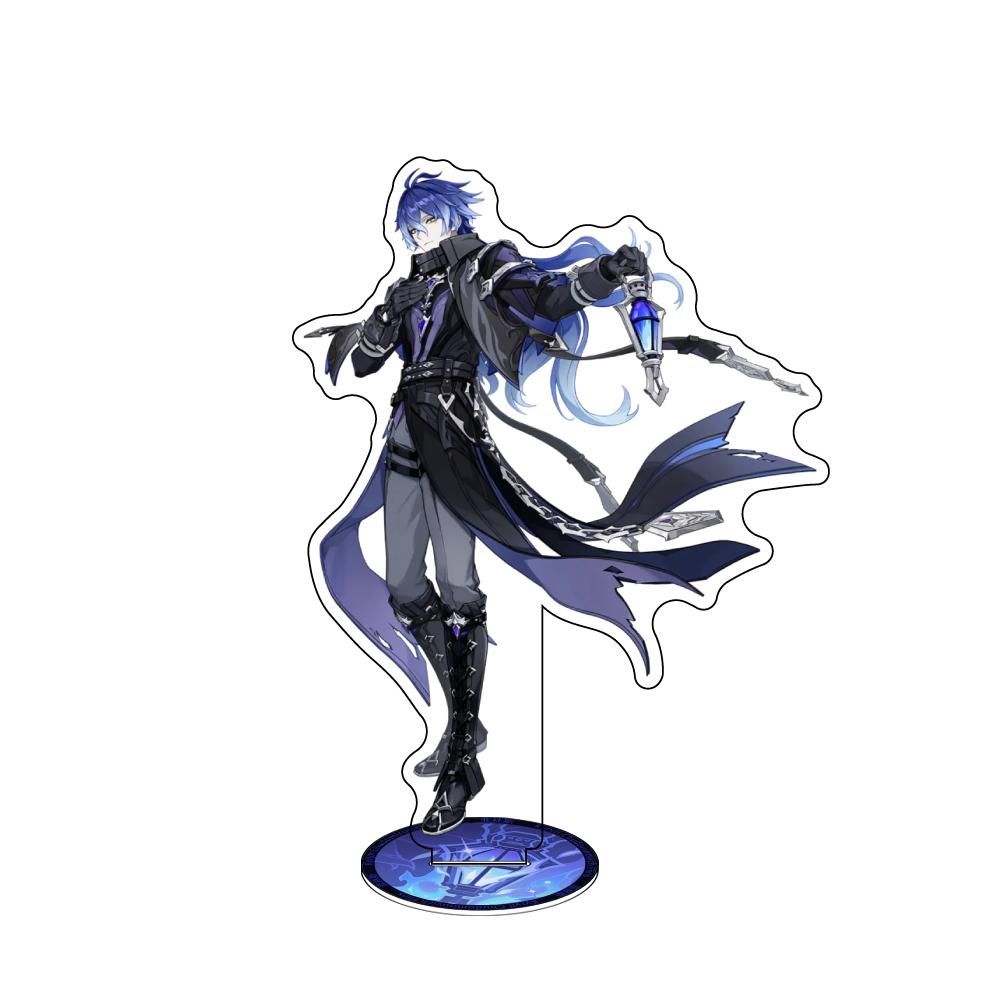 Genshin lmpact Anime Figure Varka Acrylic Stand Lauma Flins Aino Ineffa Model Plate 1pc Desk Decor Standing Sign Game Fans Durable Gifts