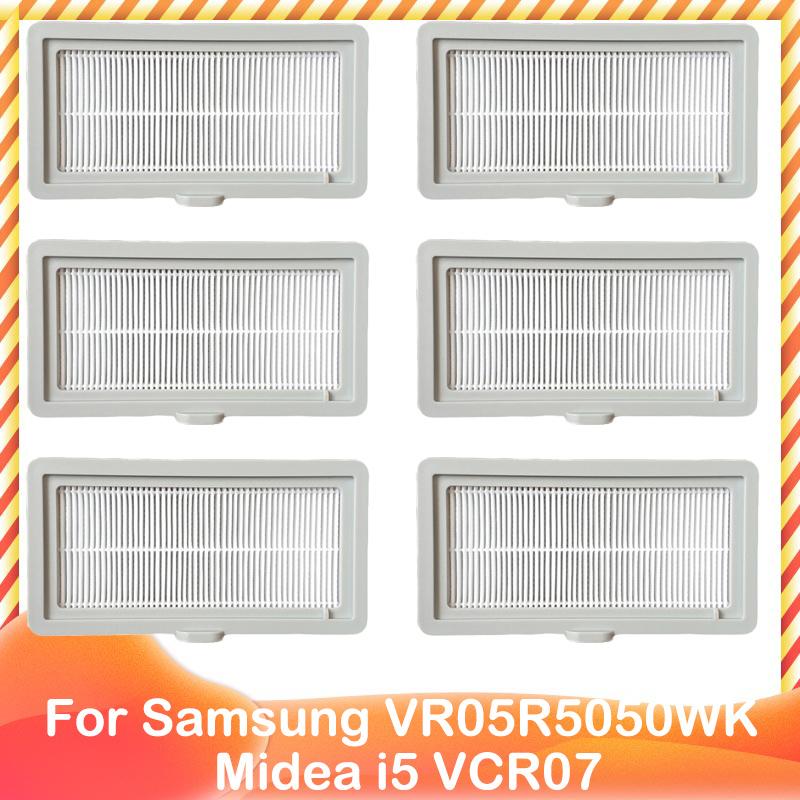 Spare Side Brush Strip Hepa Filter Mop Rag for Midea i5 VCR07 VCR08 MR09 Samsung VR05R5050WK Vacuum Cleaner Replacement Part