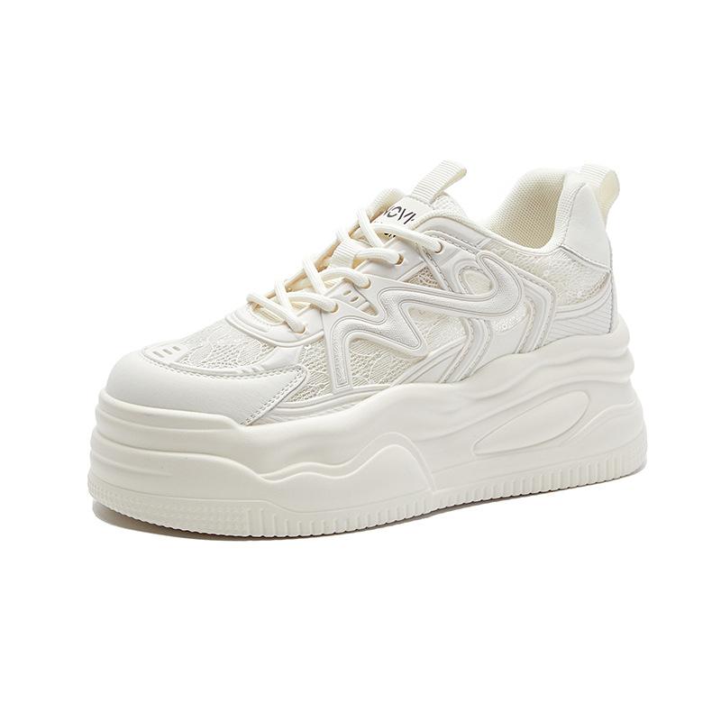 

Women s shoes 2025 new summer women s sandals versatile breathable little white shoes flat casual dad shoes children high value 33