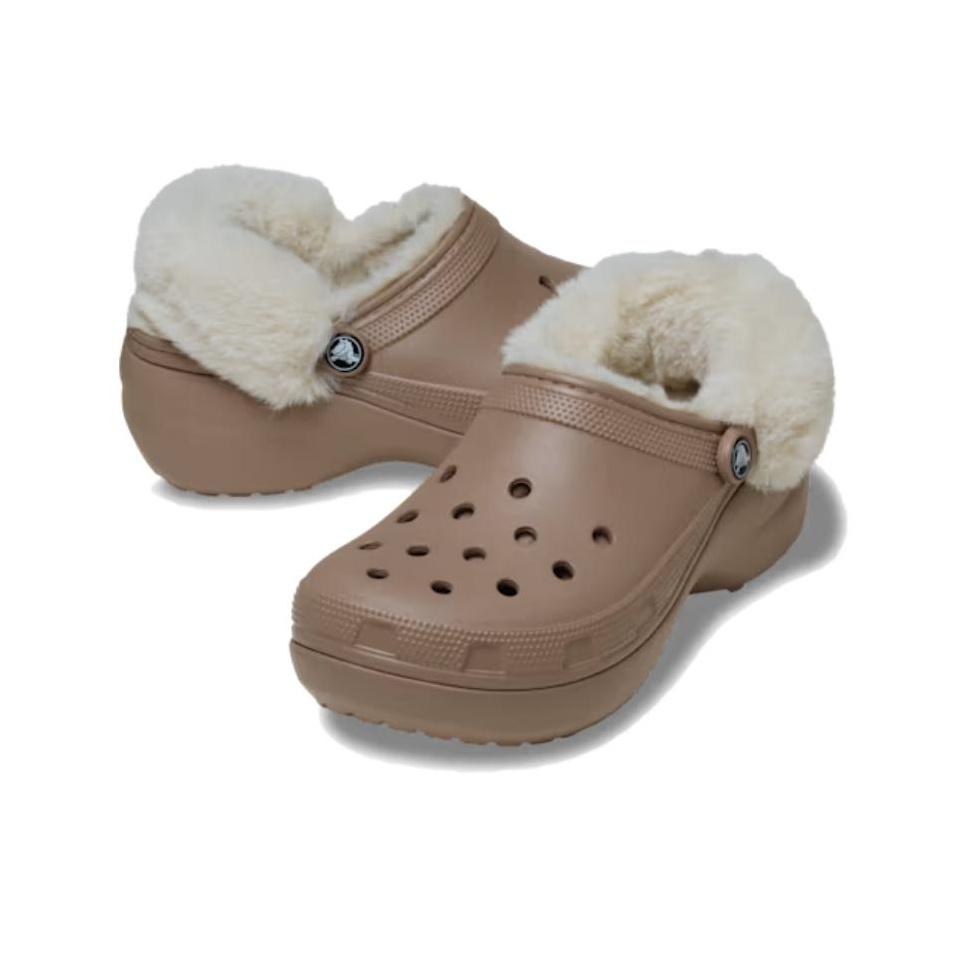 Crocs Comfortable And Simple Clogs Unisex Footwear Brown 212854-2Q9