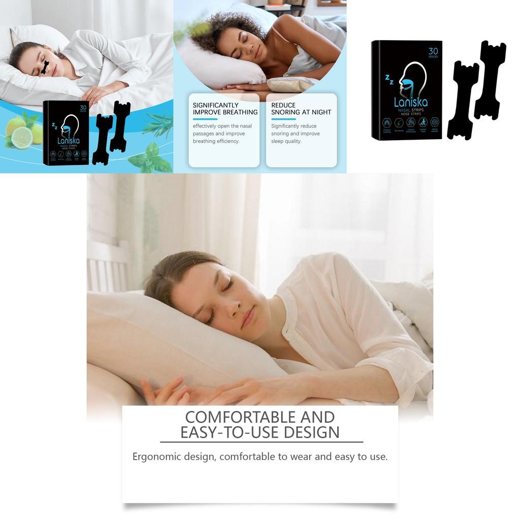 Laniska Anti Snoring Nose Patches For Comfort Relief During Sleep And Nighttime Rest