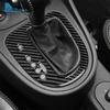 Real Soft Carbon Fiber Sticker For Seat Leon 2005 2006 2007 2008 2009 2010 2011 2012 LHD RHD Car Inner Gear Shift Panel Trim