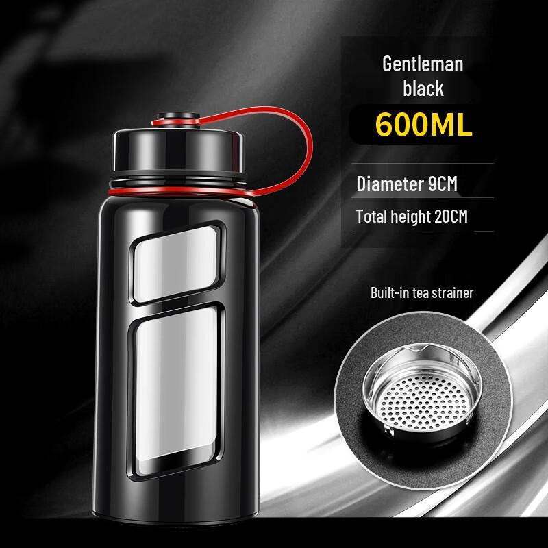 Qianxing Portable Large Capacity Glass Water Bottle