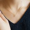 K10 Yellow Gold Necklace Diamond [Wisp] 0.1ct (FNCWP30015)