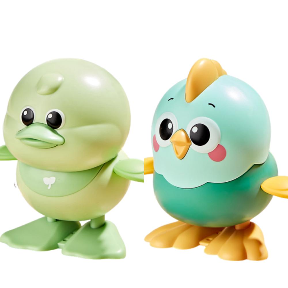 Durable Construction Jumping Chicken Toy Funny Movement Clockwork Toy  Birthday Gifts