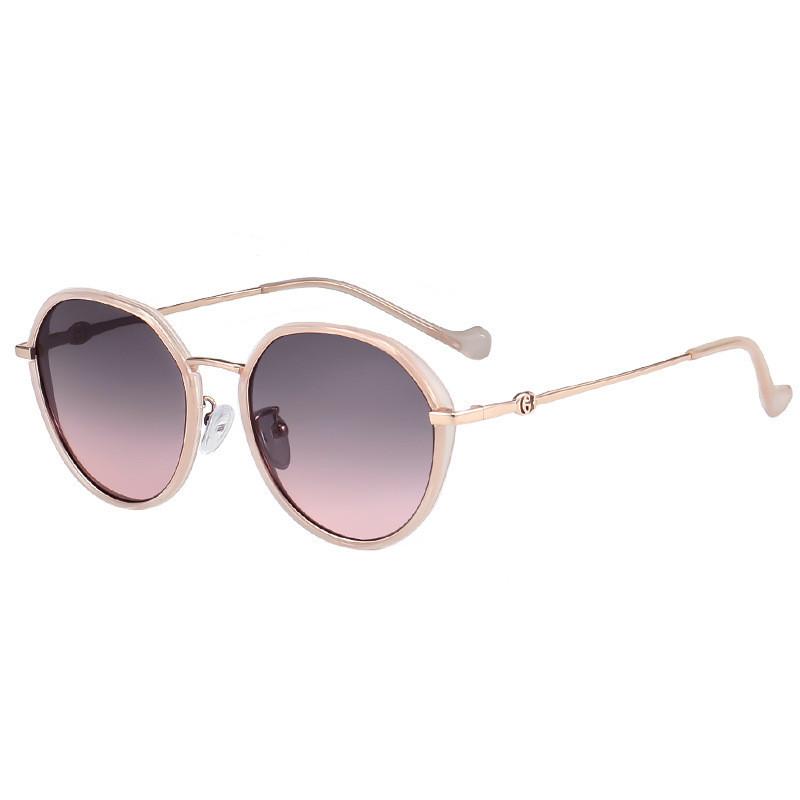 

P28120 Black Frame Grey Lens Polarized Sunglasses For Women Uv380 Protection StyleC