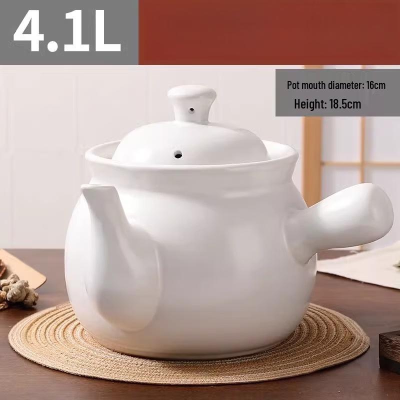 

ZISIZ Ceramic Herbal Decoction Pot