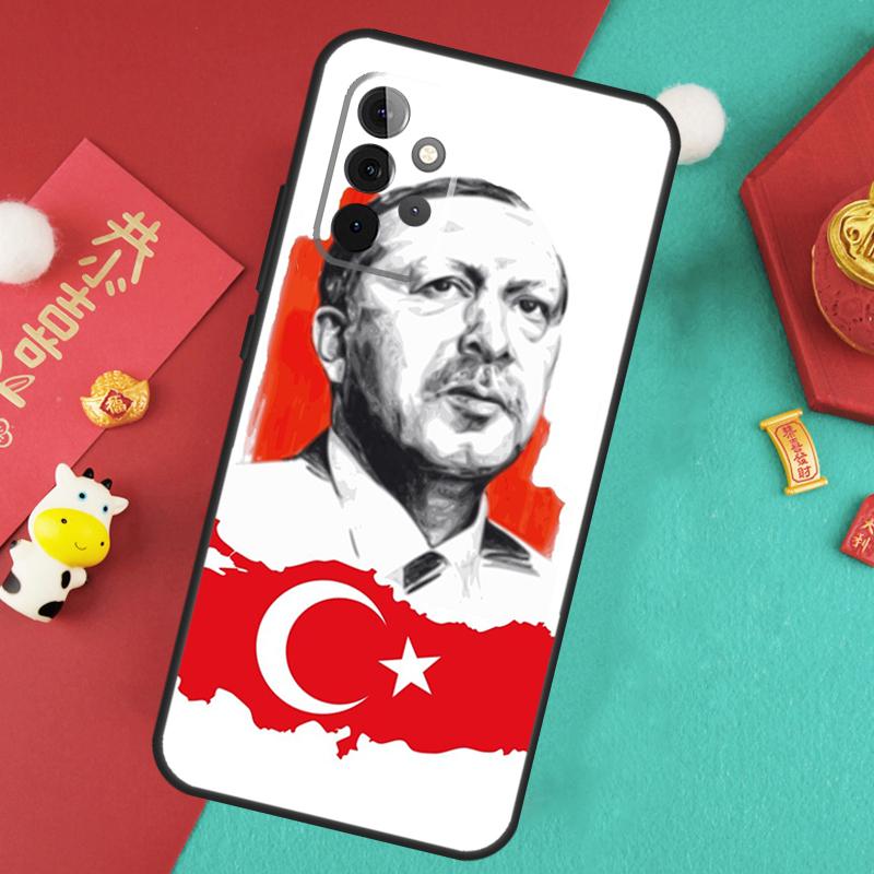 Türkei Recep Tayyip Erdogan Hülle Für Samsung Galaxy A17 A55 A35 A15 A32 A52 A13 A33 A53 A14 A34 A54 A06 A16 A26 A36 A56
