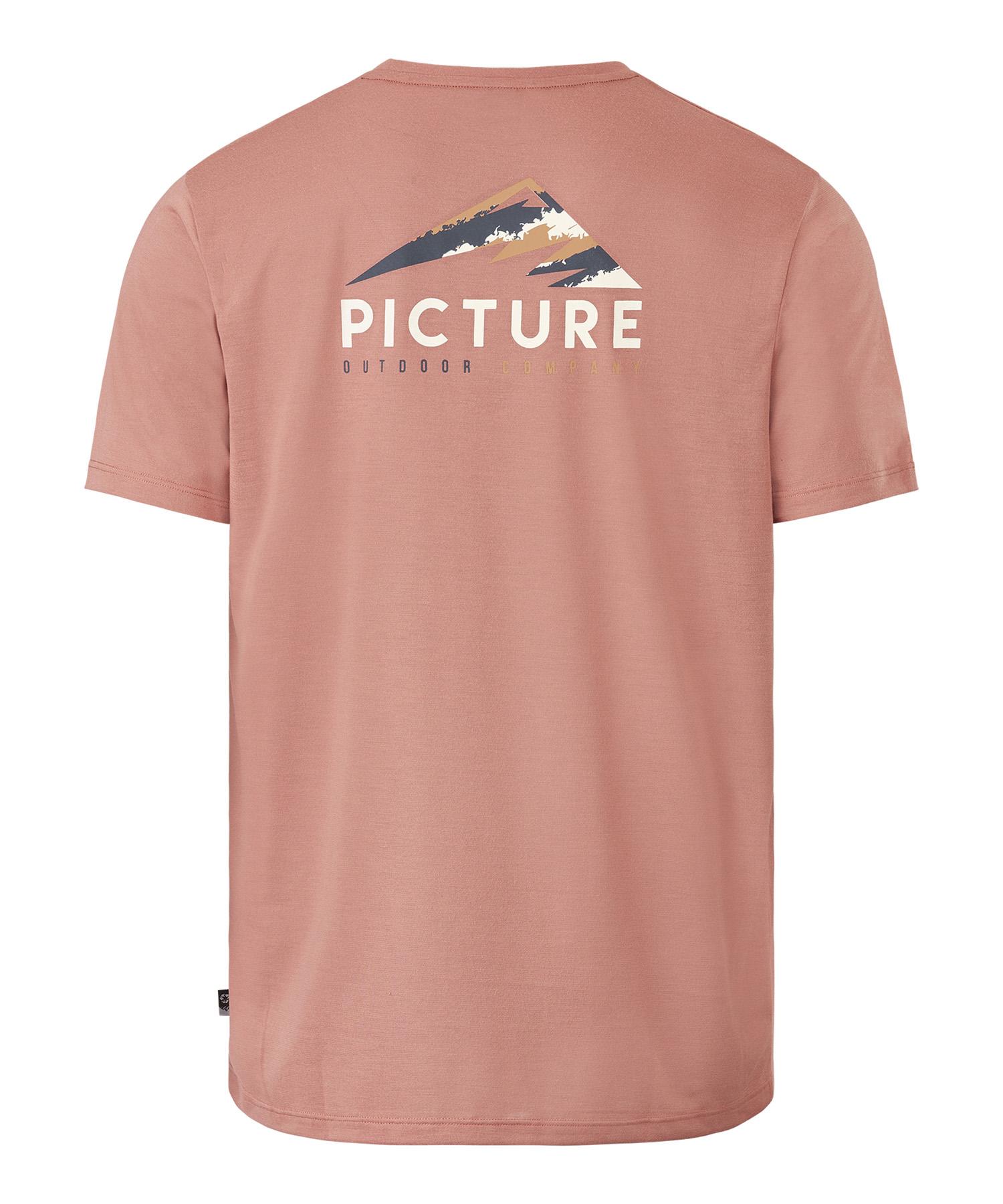 Picture Organic Clothing Tmon Outdoor Short Sleeve T-Shirt (Cedarwood) Cedarwood/X-Large