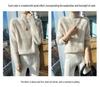 Women's Loose Fit Pure Wool Turtleneck Sweater