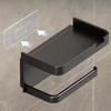 Toilet Paper Holder Plastic Storage Rack Kitchen Towel Placement Of Seasoning Bottles Bathroom Wall Roll Of Paper Phone Storage