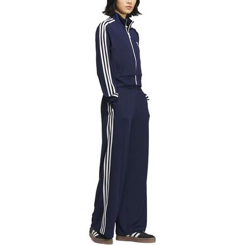 adidas Originals Track SS25 Knitted Sweatpants Women's Dark Blue KB8948