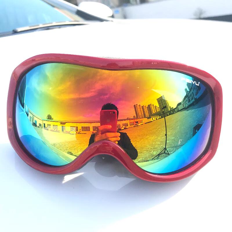 WEISOK Adult Anti-Fog Ski Goggles