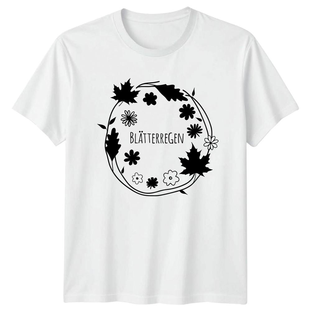 Bltterregen Unisexs TShirt GerUnisex Autumn Nature Autumn Gift For Her S