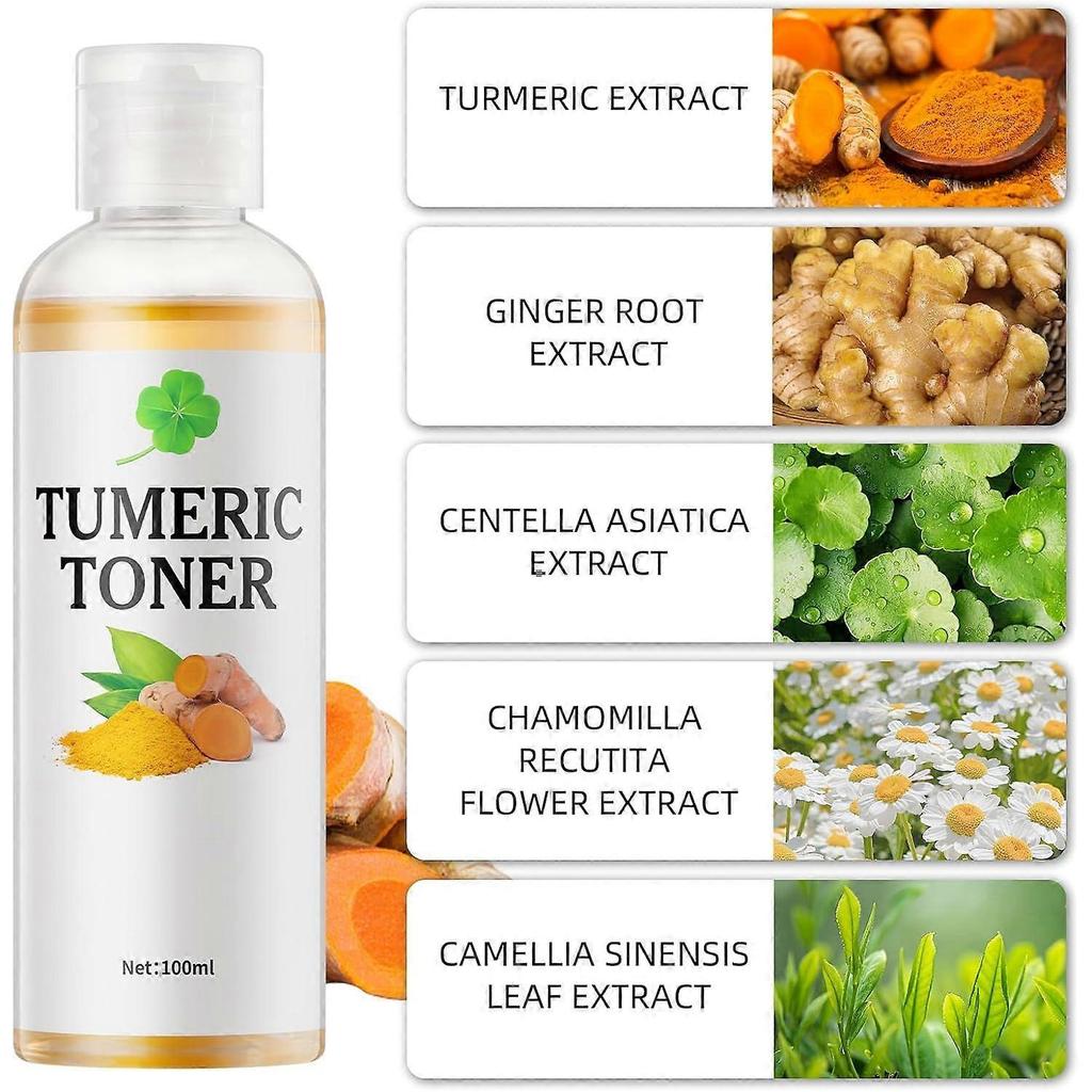 Turmeric Face Toner, Hydrating Face Toner Face Moisturizer, Moisturizing Facial Toner for Glowing Skin, Hydrating Face Toner for All Skin Types