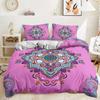 3d Bohemian Bedding Set Boho Flowers Duvet Cover Pillowcases Queen King Size 2/3pcs Bed Linens For Woman Couple
