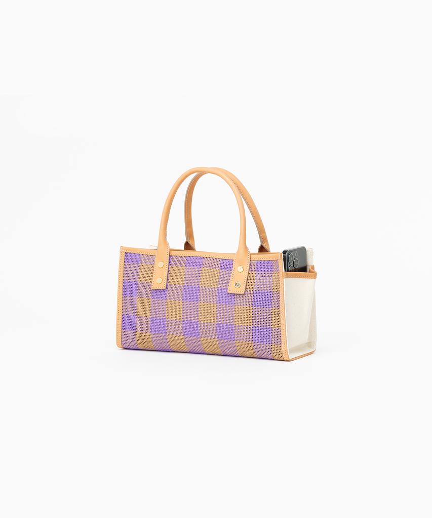 Jina In Ny Donna Breeze Mini Tote [Violet Combo]