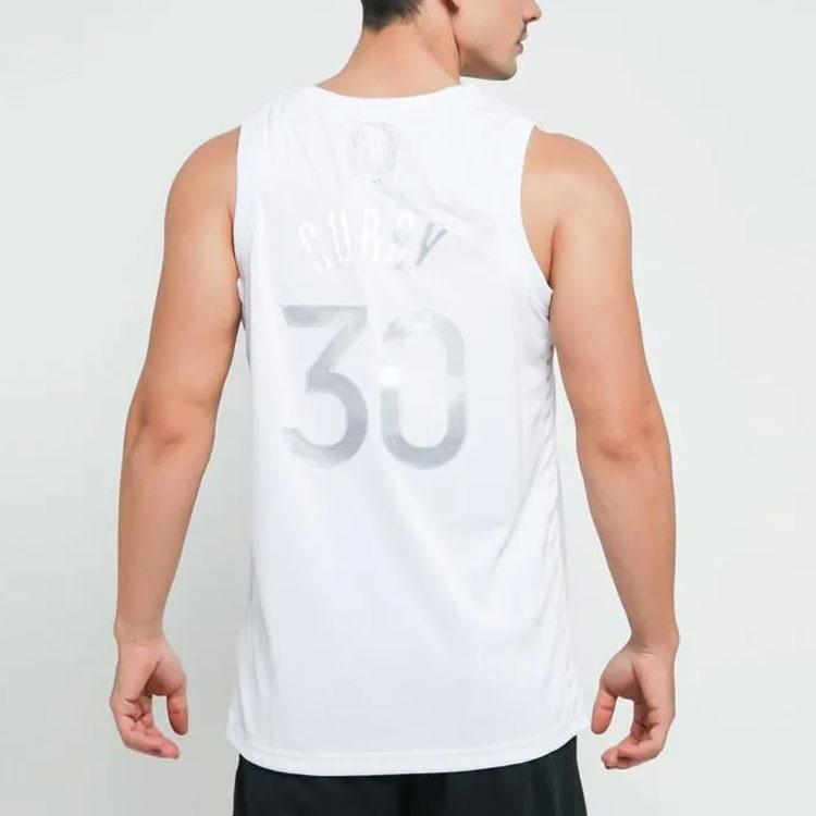 Nike NBA Jersey Stephen Curry Warriors MVP Golden State Warriors Basketball White Men's CT4203-100