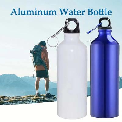 500/750mL Alüminyum Su Şişesi Büyük Kapasiteli Sızdırmaz Spor İçeceği Şişesi Spor Salonu Açık Hava Yürüyüşü için Spor Su Şişesi